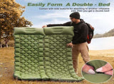 Self-Inflating Sleeping Mat - Self-Inflating with Built-in Foot Pump - 195x60x7 cm - Sleeping Mat V1188-MS101-01564-1