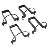 Cowboy Hat Rack Rustic Carbon Steel Space Saving Wall Mount Cowboy Hat Hanger for Home V1294-YM0901-3116250004811