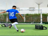 Soccerer Board, 32"X12" Portable Soccer Wall with 2 Angles, Foldable HDPE Kickback V952-ZQHDBHDPEL32Z6HCXV0
