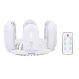E27 Ceiling Fan with Light Remote Control 6 U Shaped Lights 3 Fan Blades Wind Speed Adjustable 6500K V1294-YM0901-3119240100911