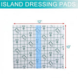 Waterproof Shower Cover,10 Pcs Peritoneal Dialysis Port Protector,Clear Adhesive Wounds Dressing V1370-AZ4-17685
