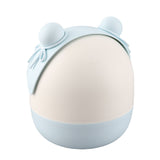 Mini Trash Can with Flip Lid Small Desktop Trash Can Countertop Garbage Cans Tiny Waste Basket for V1294-YM0901-3117230157212