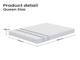 20cm Queen Reversible Gel Memory Foam Mattress BedStory Medium Soft & Firm XFGH-MA-G-MF-20-Q-WH