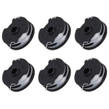 6 Pack Replacement Spools Compatible with Parkside PRTA 20-Li C3 IAN351753 Cordless Trimmer V1237-ZY-528-014
