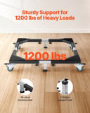 VEVOR Fridge Stand Mobile Base, 1200 lbs Load Capacity, Washing Machine Stand with 8 Locking Twin V952-JJBYTCSJG233A4YR7V0