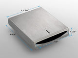 Paper Towel Dispenser Wall Mount - Multifold Trifold Paper Towel Dispensers, Large Capacity V1258-DP02-C-1426