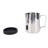 Latte Art Tools Set Milk Frother Cup with Latte Art Pen Coffee Tamper Tamping Mat 16 Coffee Stencils V1294-YM0901-3118250014911