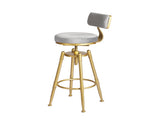 Levede 1x Bar Stools Kitchen Stool Chair BR1042-2-GY