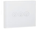 WiFi Touch Light Switch Voice Control Dimmable Smart Wall Touch Switch with Timer for Tuya 90250V V1294-YM0718-3119210330711