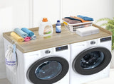 Washer Dryer Countertop, 54" x 27" Wooden Washer and Dryer Countertop, Water-Resistant Laundry V952-XYTM54INCHXM3W0PHV0