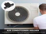 4Pcs Air Conditioner Bracket Black Easy Install Support Pad for External Unit V1366-AZ2-W-22919