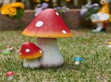Mushroom Decor Fairy Garden Accessories - Outdoor Garden Decor Mushrooms Ornament for Garden V1192-AZ-W-11623