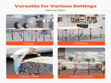 Portable Folding Workstand, 1865 x 1261 mm Collapsible Workbench, 2041 kg Weight Capacity, No V952-BXSGZTPPSL6FC1QQP001V0