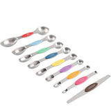 Stainless Steel Measuring Cups and Spoons Set with Leveler V1263-JX-8153