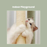 Floofi 143cm Dinosaur Cat Condo Cat Tree Green V227-3331641028520