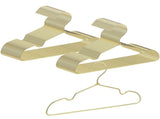 40PCS Gold Aluminum Hangers, 13 in Heavy Duty Small Clothes Hangers for Wardrobe Organization, Non V1369-AZ3-W-08862