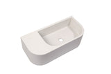 New Concrete Cement Wash Basin Counter Top Matte White Wall Hung Basin V549-6530CONWHITE