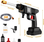 88V Cordless Electric High Pressure Washer Water Spray Gun Car Cleaner 2 Battery V201-SPRAY02BL8AU2