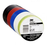 3M Temflex Vinyl Electrical Tape 160 Rainbow 18mm x 20m PK 3M160-RBOW V1202-V1-REE3M160-RBOW