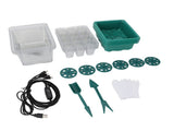 Plant Starter Kit Reusable Plant Germination Kit with Humidity Vented Dome Full Spectrum LED Grow V1294-YM0901-3111250039111