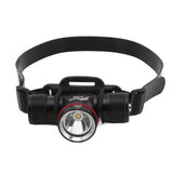 Diving Headlamp 1500LM Yellow Light LED Diving Head Lamp IPX8 Waterproof Underwater 80m Depth V1294-YM0626-3119220184411
