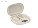 CHOETECH BH-T25 OWS Painless New Concept Bluetooth Earbuds V5.3 TWS White V28-ELECHOBHT25WH