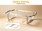 5-Star Chef Chafing Dish 8L 2-Pan Buffet Warmer Food Warmer Catering Server CD-9L-2Z-SS