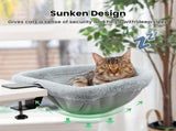 hanging cat bed, cat resting place, space - saving cat bed, cat furniture, high - quality cat bed V1106-136-GRA-45464