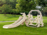 Bopeep kid slide swing set KD1151-CR