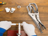 10" LOCKING PLIERS & WELDING CLAMP, Locking Pliers Vise Tools Quick-Lock Release For Easy Removal V1192-AZ-W-2889