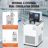 VEVOR Laboratory Chiller Circulator 6L Lab Recirculating Chiller -20&deg;C-100&deg;C V952-SYSXHLQQ6L20GFYJQV3