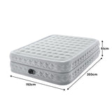 Intex Dura-Beam Deluxe Supreme Air-Flow Air Mattress - Queen 64490NZ