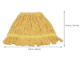 Water Absorbing Mop Cloth Yellow Simple Design for Many Surfaces 1Pc V1366-AZ2-W-22100