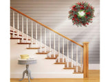 1pcs Winter Berry Wreath Christmas Tree Wreath Christmas Artificial Wreath Artificial Christmas V1263-JX-1620