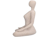 Yoga Pose Statue Nordic Sandstone Resin Yoga Pose Figurines Collectible Decoration Gifts for Home V1294-YM0714-3115210193511