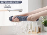 Homaxy 100% Cotton Kitchen Towels and Dishcloths Set V1258-DP02-F-136