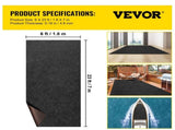 Marine Carpet, 6 x 23 ft Boat Carpeting, Charcoal Black Grade Boat Carpet, Indoor/Outdoor V952-JZXWDTTH1.87ML4XGV0