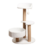 Modern Cat Tree Tower with Scratching Posts and Cozy Perches V888-ELOSUNG10729