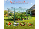 Crop 2.9 x 1.94 x 1.94 m Plant Protection Tent with Zippered Door, Wind-Resistant Tall Crop V952-ZZBHZ1PCS120Z3706001V0