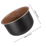 Rice Cooker with Stainless Steel Inner Pot and Nonstick Coating, and Easy to Clean, 1 Set V1369-AZ3-W-19683