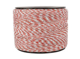 500M White&Red Electric Livestock Fence Wire Stainless Steel Conductive Rope V1294-YM0901-JYA01100