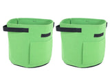2Pcs Plant Flower Grow Bags Home Garden Tools for Fruit Vegetable Gardening Growing PotsGreen V1294-YM0901-3111200246312