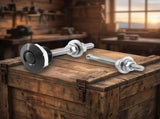 Aluminum Quick Release Fasteners, Quick Release Aluminum Latches - 4PCS Rust-Proof Flush Mount Quick V1366-AZ2-W-15218