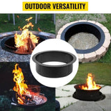 Outdoor Fire Pit Ring 106cm BBQ Table Grill Garden Wood place V952-SKHP42X36X10YC001V0