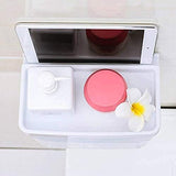 Tissue Box,Storage Box, Napkin Wall-Mounted Bathroom Tissue Dispenser Tissue Box V1366-AZ2-W-05621