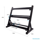 Three Tier Dumbbell Rack V1409-SKU-3601
