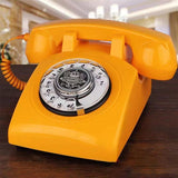 Wireless Bluetooth Desk Phone Style 2-orange V1221-WIRELESS-BLUETOOTH-DESK-PHONE-STYLE-2-ORANGE