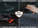 CARLA HOME Waterproof Dog Car Seat Cover Hammock - Black - Nylon - Dog Set Cover V178-36494