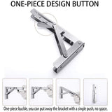 Heavy-Duty Foldable Wall Shelf Brackets 2-Pack 304 Stainless Steel Triangular Supports with V1107-CS-ZWJSJZJ18