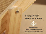 Adjustable Elevated Cat Chair Bed, Relaxation Cat Bed with Durable and Non-Shedding Sisal Scratcher, V1369-AZ3-W-04965